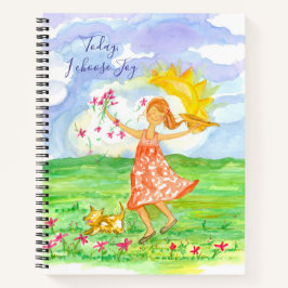 今日はJoy Anthrival Journal前向きを選ぶ ノートブック