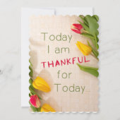 今日はMatte 5" x 7", Sand2 サンキューカード (裏面)