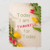 今日はMatte 5" x 7", Sand2 サンキューカード (正面/裏面)