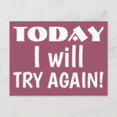 今日もう一度カッコいい引用文 ポストカード (正面)