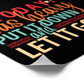 今日もしは重く置き去りにした ポスター (角)