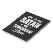 今日もサタンも明日ではない ノートパッド (回転)