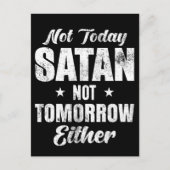 今日もサタンも明日ではない ポストカード (正面)