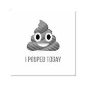 今日も出ました 💩 セルフインキングスタンプ (デザイン)