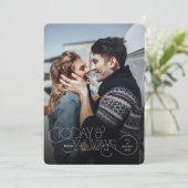 今日も永遠に ウェディング招待状 招待状 (スタンド正面)