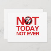 今日も絶対に ヒラリー ポストカード (正面/裏面)