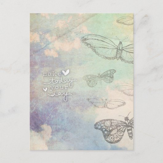 今日をあなたの日にしよう ポストカード (正面)