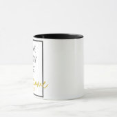 今日をそう素晴らしにする マグカップ (中央)