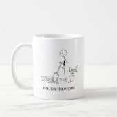 今日をカウントするマグカップ コーヒーマグカップ (左)