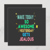 今日を昨日は素晴らし嫉妬する プログラム (正面/裏面)