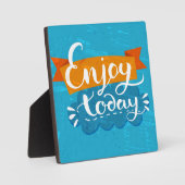 今日を楽しんで フォトプラーク (正面)