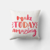 今日を素晴らしいものにする2 クッション (裏面)