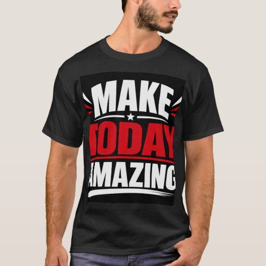 今日を素晴らしい日に Tシャツ (正面)