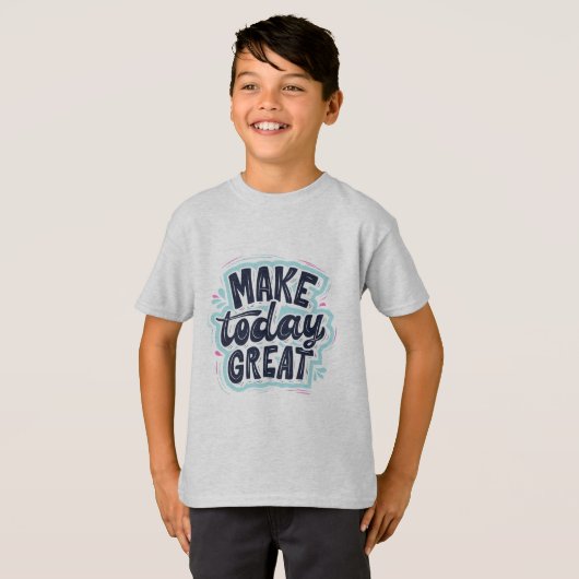 今日を素晴らしい日に Tシャツ (正面フル)