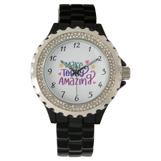 今日を素晴らしい日に Women's eWatch 腕時計 (正面)