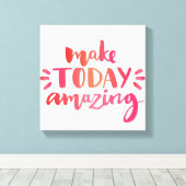 今日を素晴らしい2 キャンバスプリント (インサイチュ (ウッドフロア))