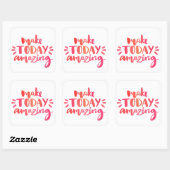 今日を素晴らしい2 スクエアシール (シート)