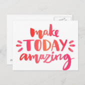 今日を素晴らしい2 ポストカード (正面/裏面)