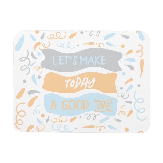 今日を良い日に引用文 マグネット (横)