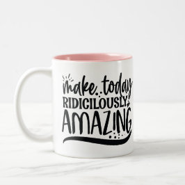 今日を途方もなく驚かせる ツートーンマグカップ