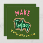 今日を途方もなく驚かせる メニュー (正面/裏面)