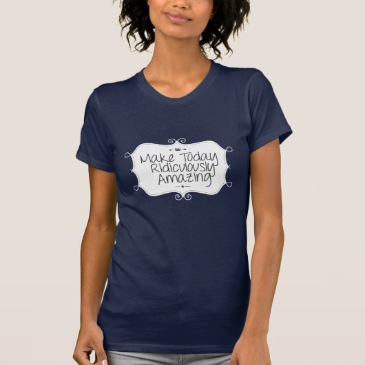 今日を途方もなく驚かせる Tシャツ (正面)