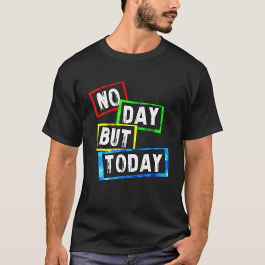 今日を除いて Tシャツ (正面)