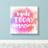 今日を驚かせる キャンバスプリント (インサイチュ (ウッドフロア))