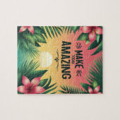 今日を驚かせる ジグソーパズル (横)