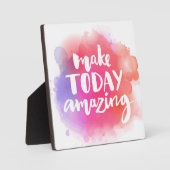 今日を驚かせる フォトプラーク (正面)