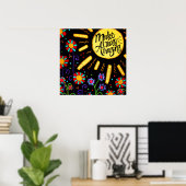 今日を驚かせる ポスター (ホームオフィス)