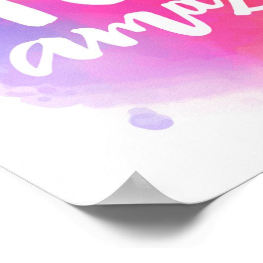 今日を驚かせる ポスター (角)