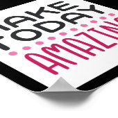 今日を驚かせる ポスター (角)