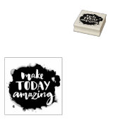 今日を驚かせる ラバースタンプ (押印)