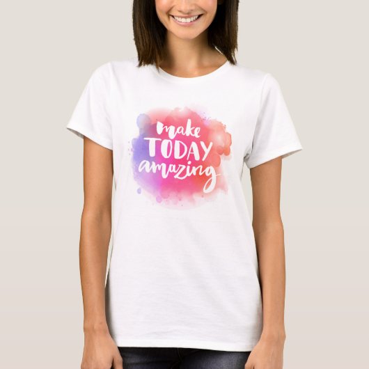 今日を驚かせる Tシャツ (正面)