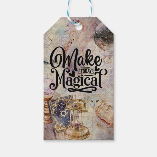 今日を魔法のように作る ギフトタグ (正面)