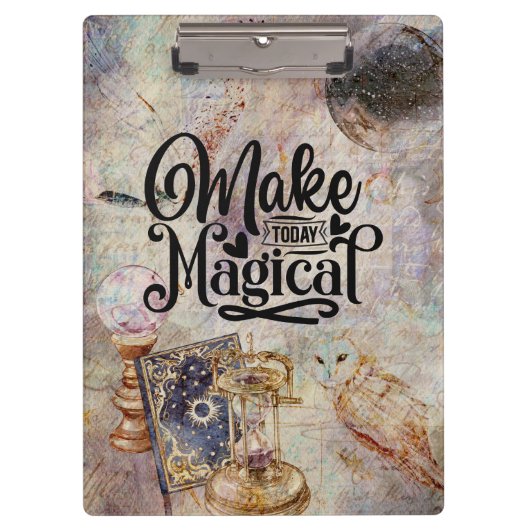 今日を魔法のように作る クリップボード (正面)