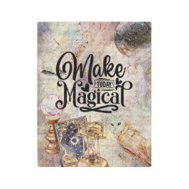 今日を魔法のように作る メタルプリント