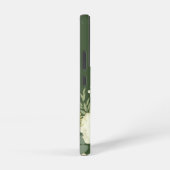 今日イエスと話しているだけ緑の白フローラ SAMSUNG GALAXYケース (右側面)