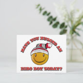 今日イボ少年を抱きしめたか？ ポストカード (スタンド正面)