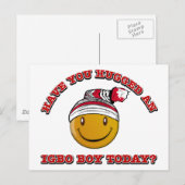 今日イボ少年を抱きしめたか？ ポストカード (正面/裏面)