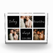 今日エレガントは必ず3枚の写真の記念日 フォトブロック (正面)