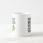 今日サボテンを抱きしめましたか? コーヒーマグ コーヒーマグカップ (中央)
