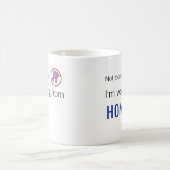 今日ズボン! 私は家から働いています コーヒーマグカップ (中央)