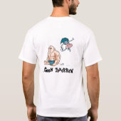 今日ノウサギ… Tシャツ (裏面)