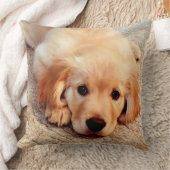 今日ヘンリーの世界のゴールデン・リトリーバーの枕 クッション (ブランケット)