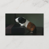 今日モルモットの名刺 名刺 (裏面)