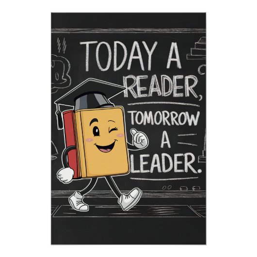 今日リーダー、明日リーダーのポスター ポスター (正面)