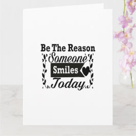 今日人がギフトボックスをスマイルする理由である カード