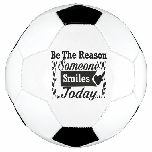 今日人がギフトボックスをスマイルする理由である サッカーボール (正面)